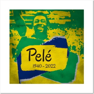 Pele 1940-2022 Rip Posters and Art